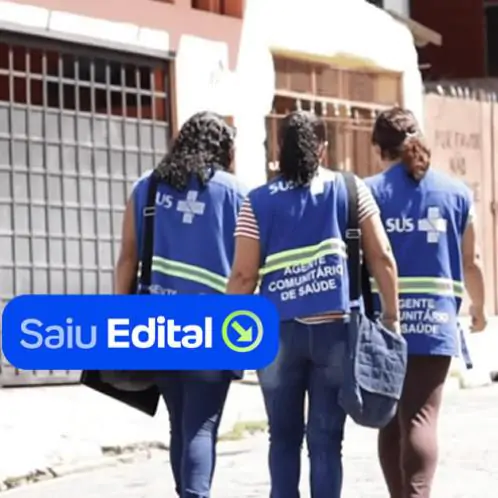 Prefeitura de Salgueiro (PE) abre concurso para Agente Comunitário de Saúde com salário de R$ 3,2 mil Relacionada