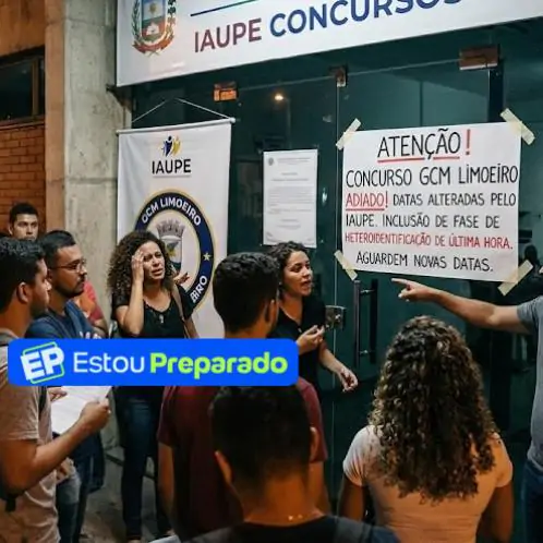 Concurso GCM Limoeiro: Alteração de cronograma pelo IAUPE gera insegurança jurídica e frustração nos candidatos Relacionada