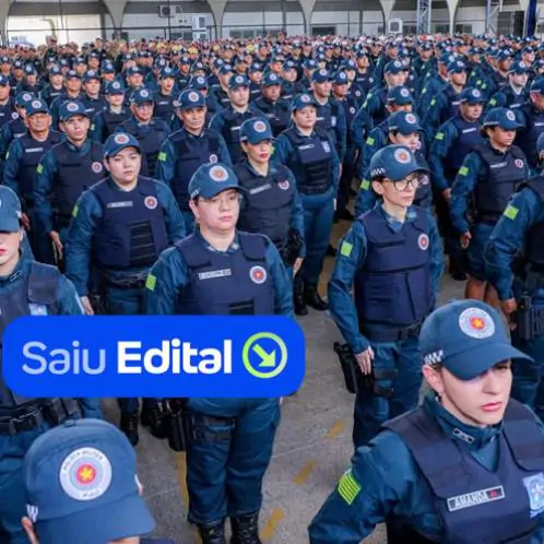 Edital PM PI publicado! 1.001 vagas e até R$ 9,7 mil Relacionada