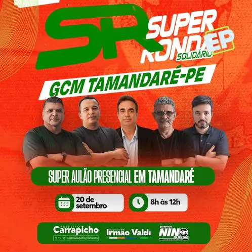 Concurso Guarda de Tamandaré: Plataforma EP e lideranças locais promovem maratona gratuita de estudos Relacionada